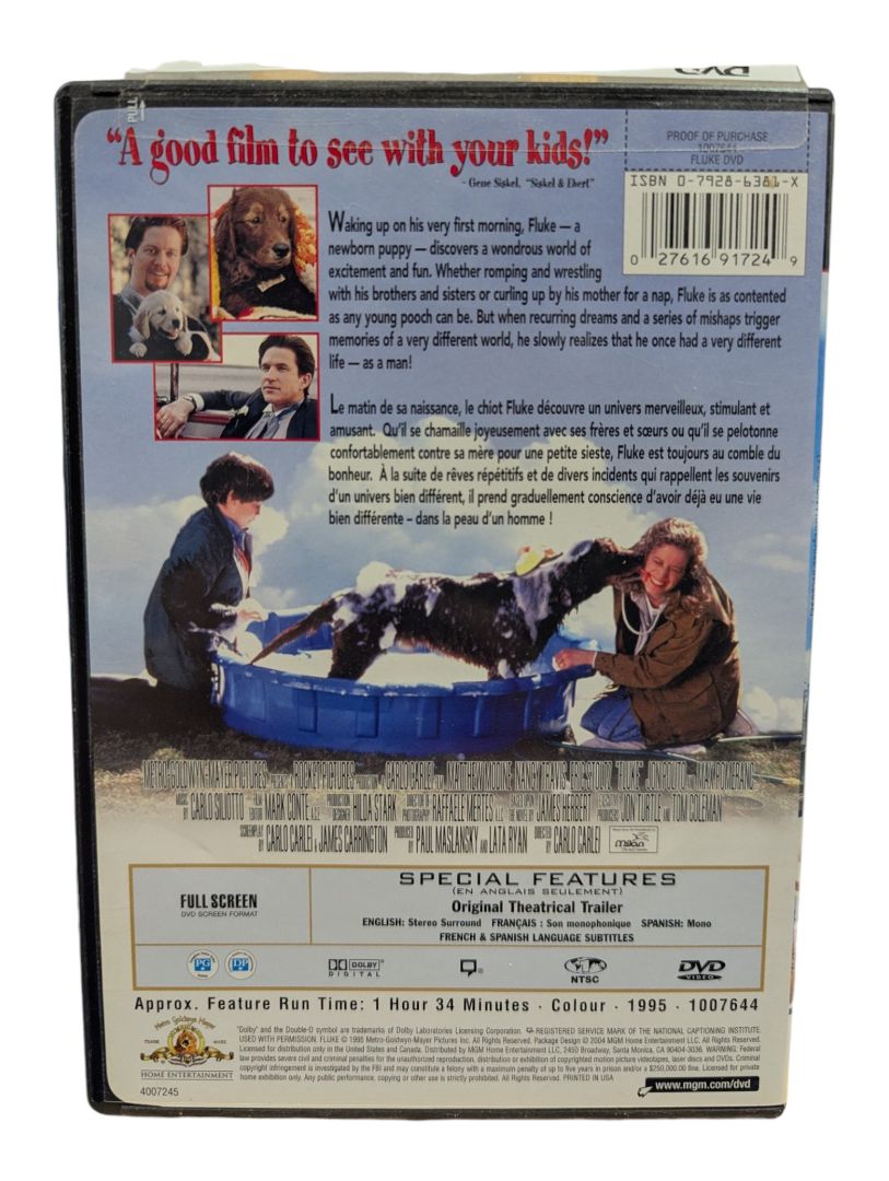 Fluke DVD – Full Screen Edition