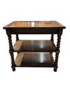 Traditional Barley Twist Two-Tier Side Table