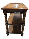 Traditional Barley Twist Two-Tier Side Table