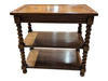 Traditional Barley Twist Two-Tier Side Table