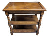 Traditional Barley Twist Two-Tier Side Table