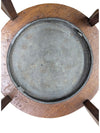 Vintage Wooden Umbrella Stand with Metal Drip Tray