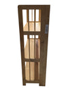 Folding Wooden 3-Tier Display Shelf