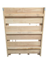 Folding Wooden 3-Tier Display Shelf