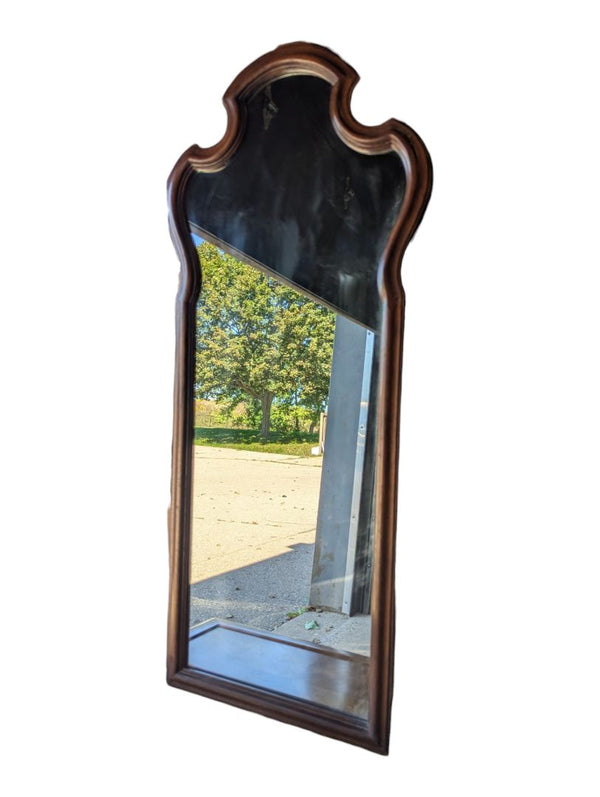 Ethan Allen Traditional Wood-Framed Wall Mirror