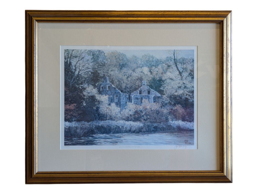 Peter Etril Snyder “Mill at Glen Morris” Signed Limited Edition Print