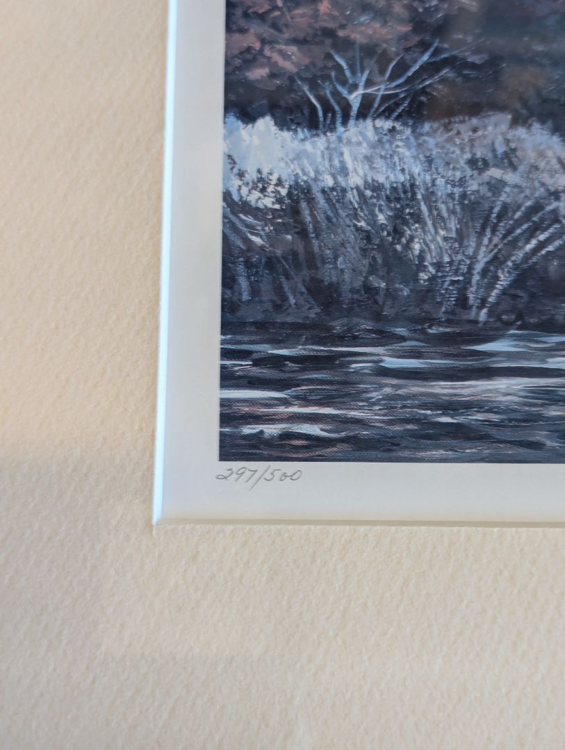 Peter Etril Snyder “Mill at Glen Morris” Signed Limited Edition Print