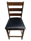 Counter-Height Extendable Dining Table with 6 Chairs