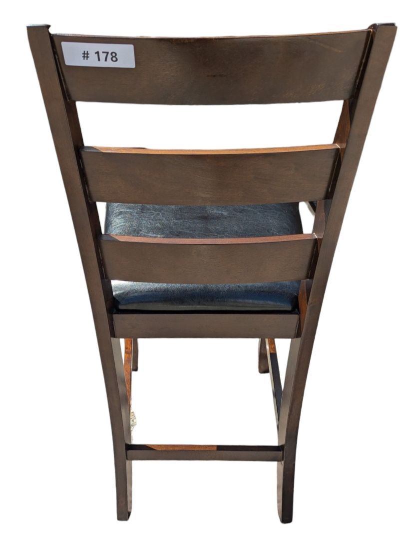 Counter-Height Extendable Dining Table with 6 Chairs