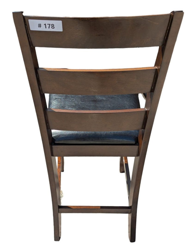 Counter-Height Extendable Dining Table with 6 Chairs