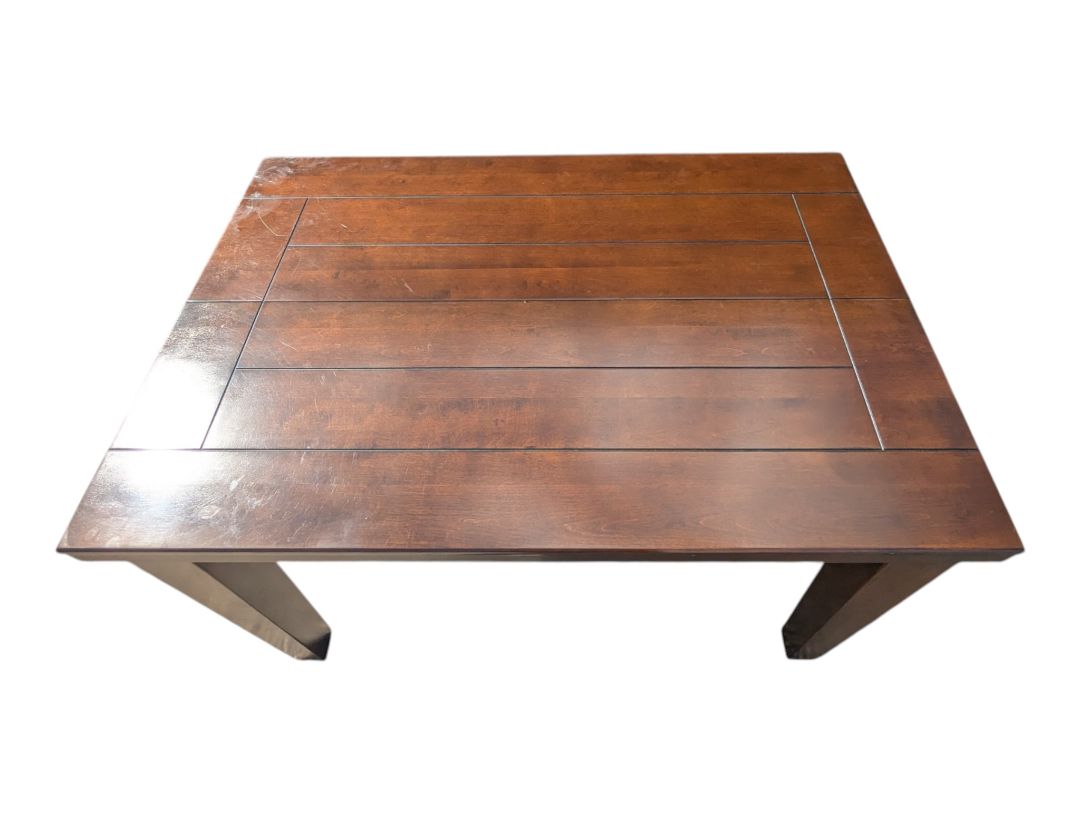 Counter-Height Extendable Dining Table with 6 Chairs