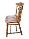 Vintage Wood Spindle-Back Chair