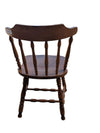 Vintage Wood Spindle-Back Chair