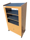 Glass Door Media & Display Cabinet