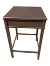 Pair of Graduated Wood Accent Tables with Drawers