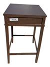 Pair of Graduated Wood Accent Tables with Drawers