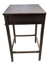 Pair of Graduated Wood Accent Tables with Drawers