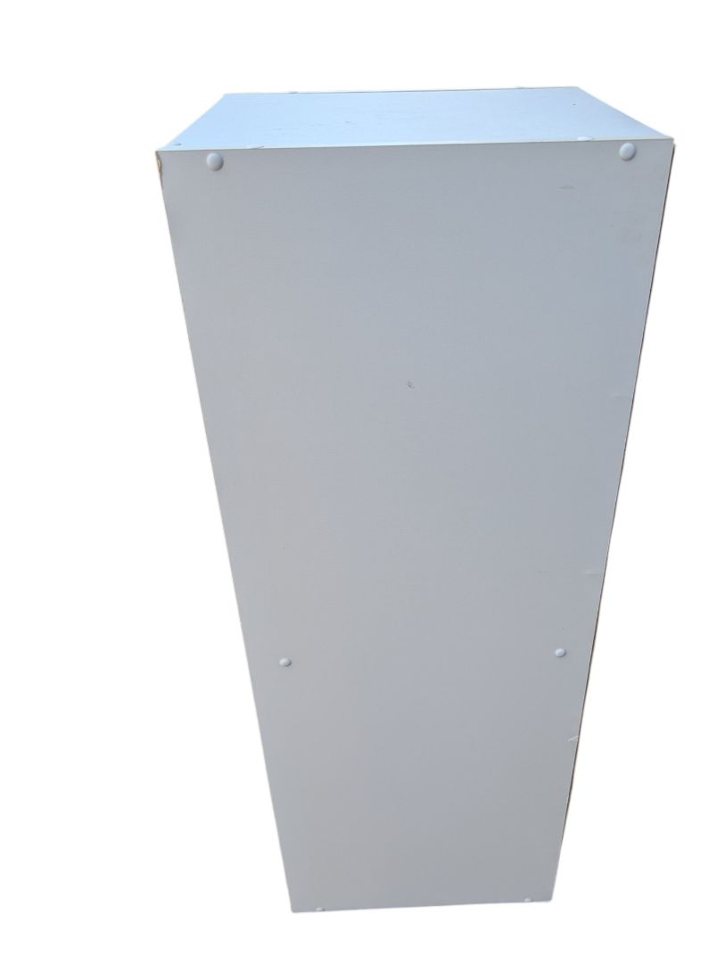White Narrow 4-Tier Open Bookcase