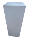 White Narrow 4-Tier Open Bookcase
