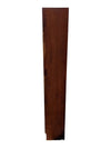 Tall Wood Bookcase with Lower Cabinet