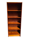 Tall Open Wood Bookcase