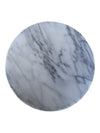Round Marble Top Pedestal Accent Table