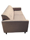 Beige Tufted Upholstered Sofa