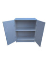 White Two-Door Storage Cabinet