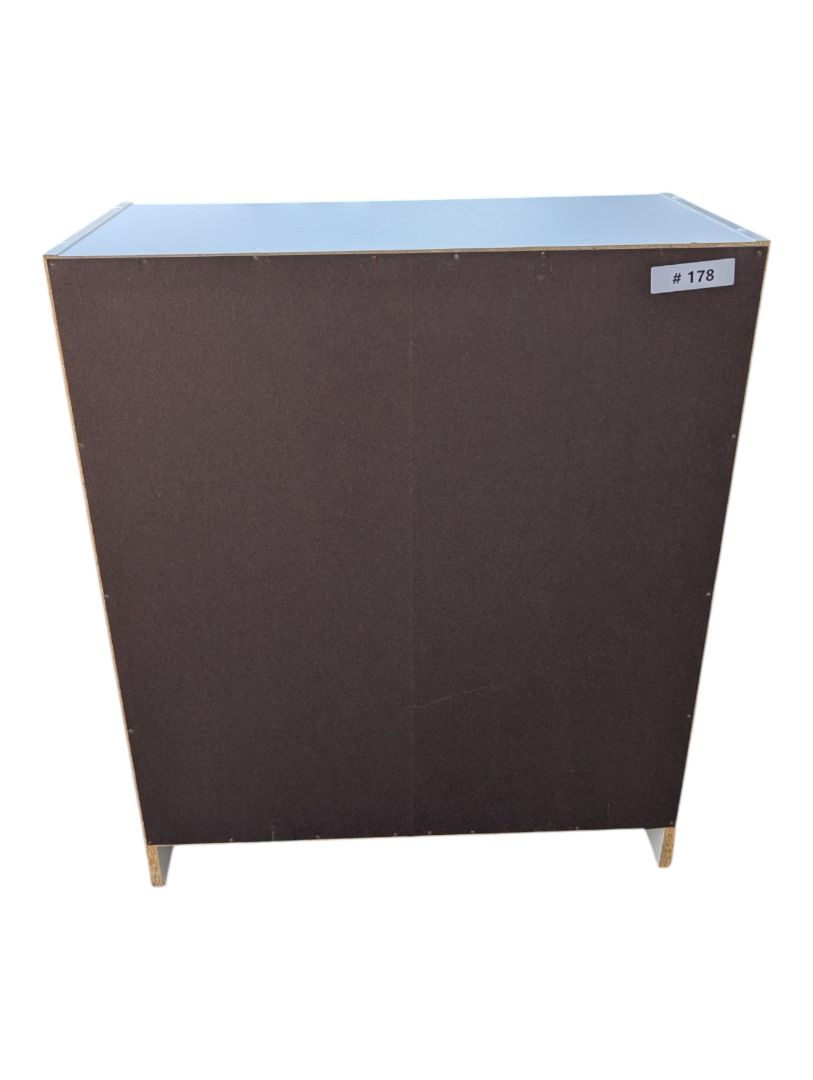 White Two-Door Storage Cabinet