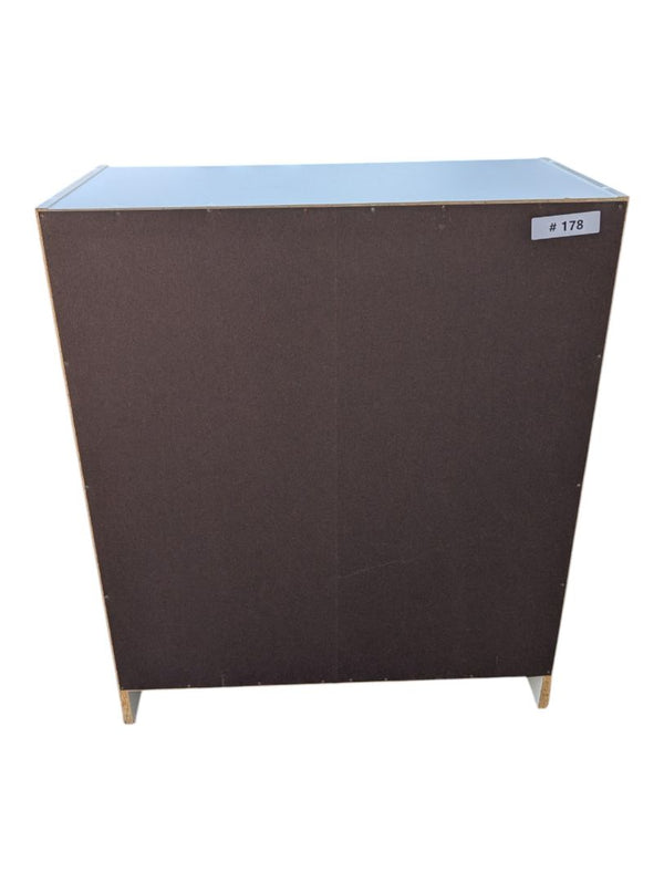 White Two-Door Storage Cabinet