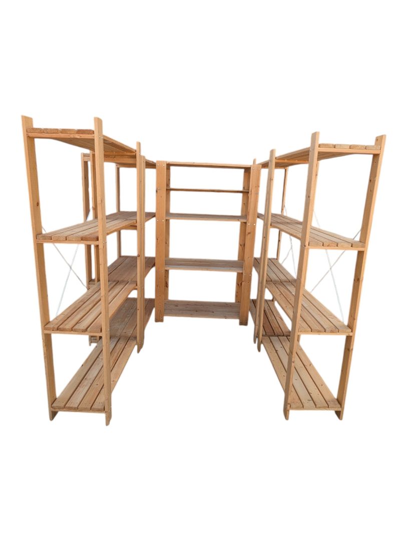 Pine Open Shelving Units