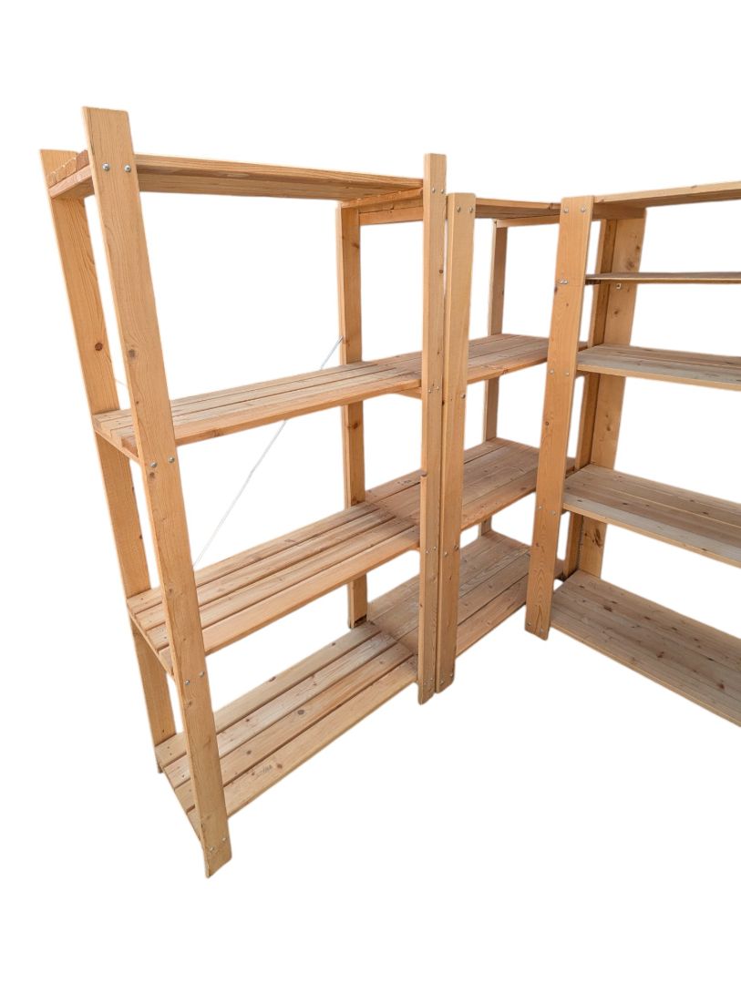 Pine Open Shelving Units