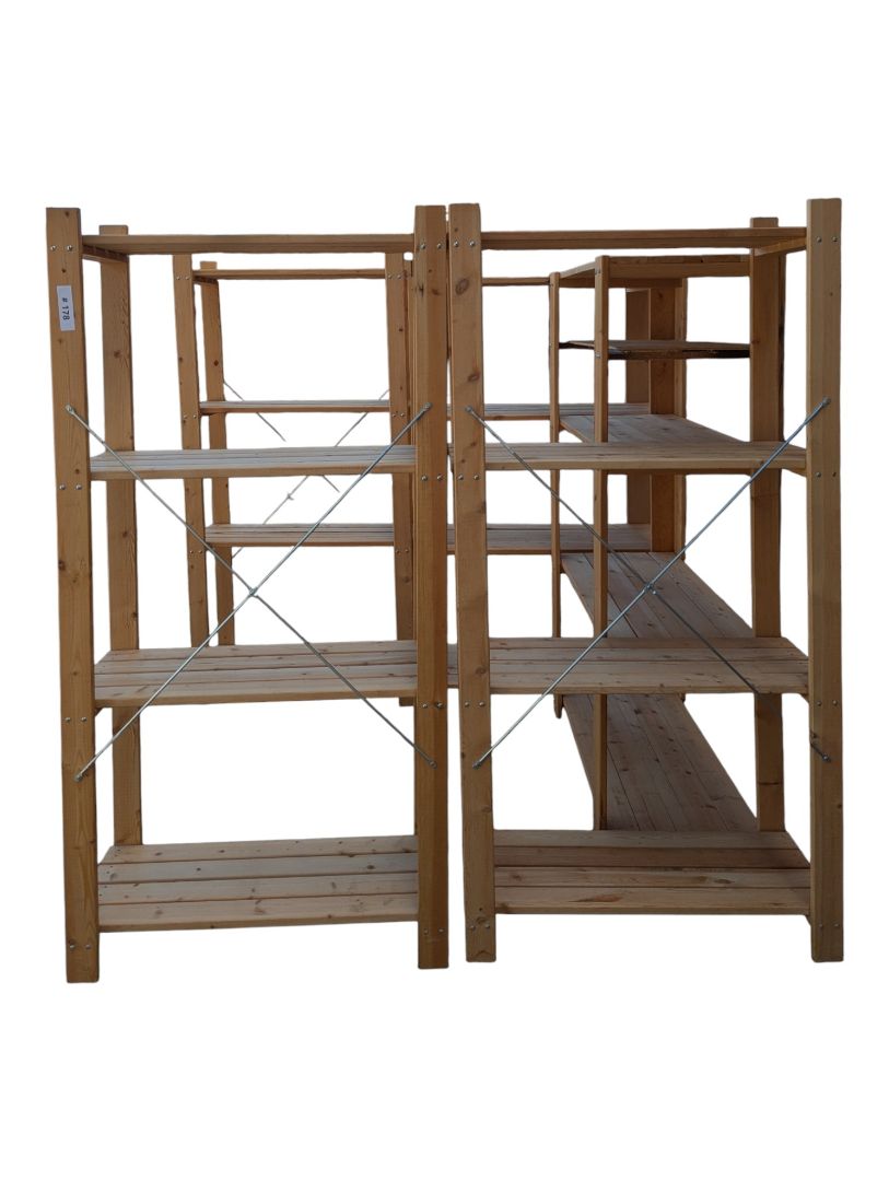 Pine Open Shelving Units