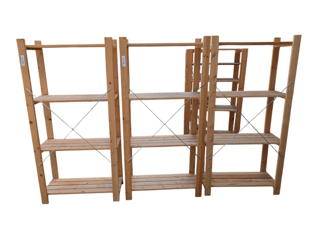 Pine Open Shelving Units