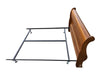 Queen Size Wood Sleigh Bed Frame