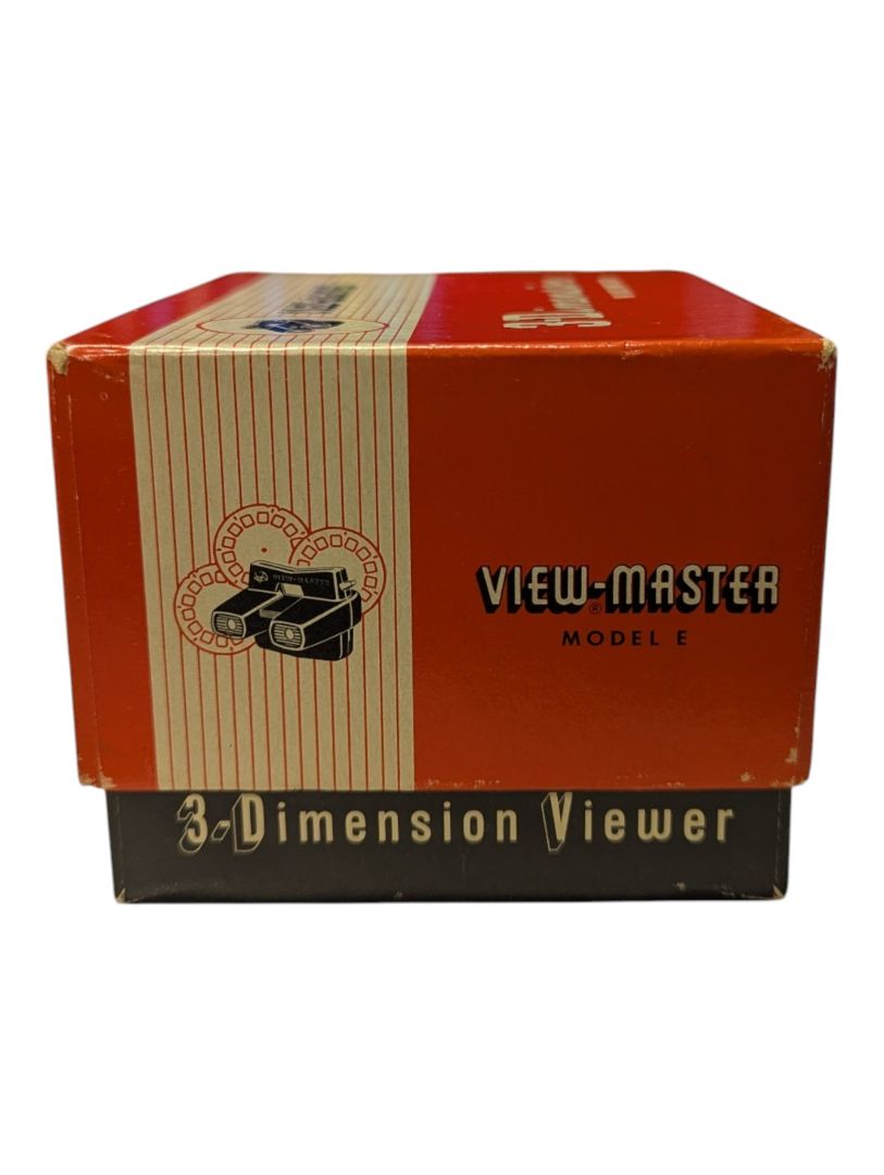 Vintage 1950s View-Master Model E 3-D Viewer with Original Box