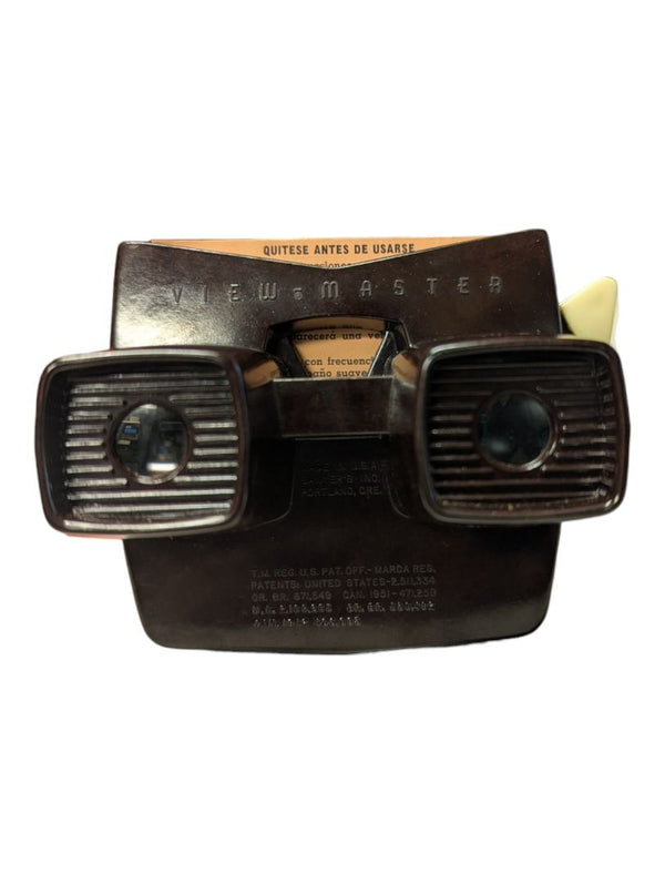 Vintage 1950s View-Master Model E 3-D Viewer with Original Box