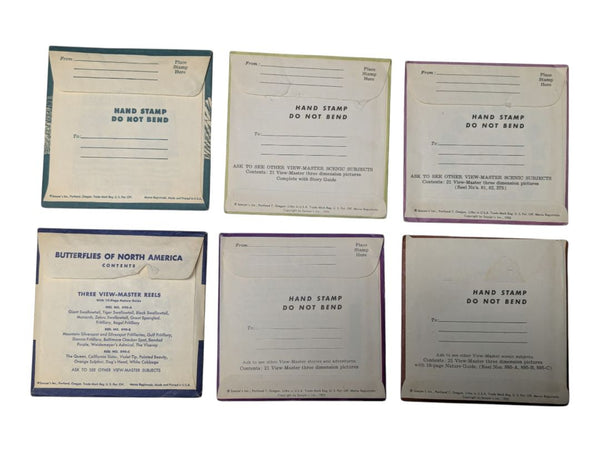 Vintage View-Master 3D Reels Collection – 41 Reels