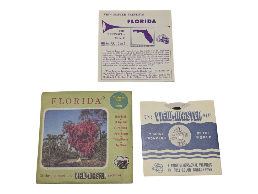Vintage View-Master 3D Reels Collection – 41 Reels