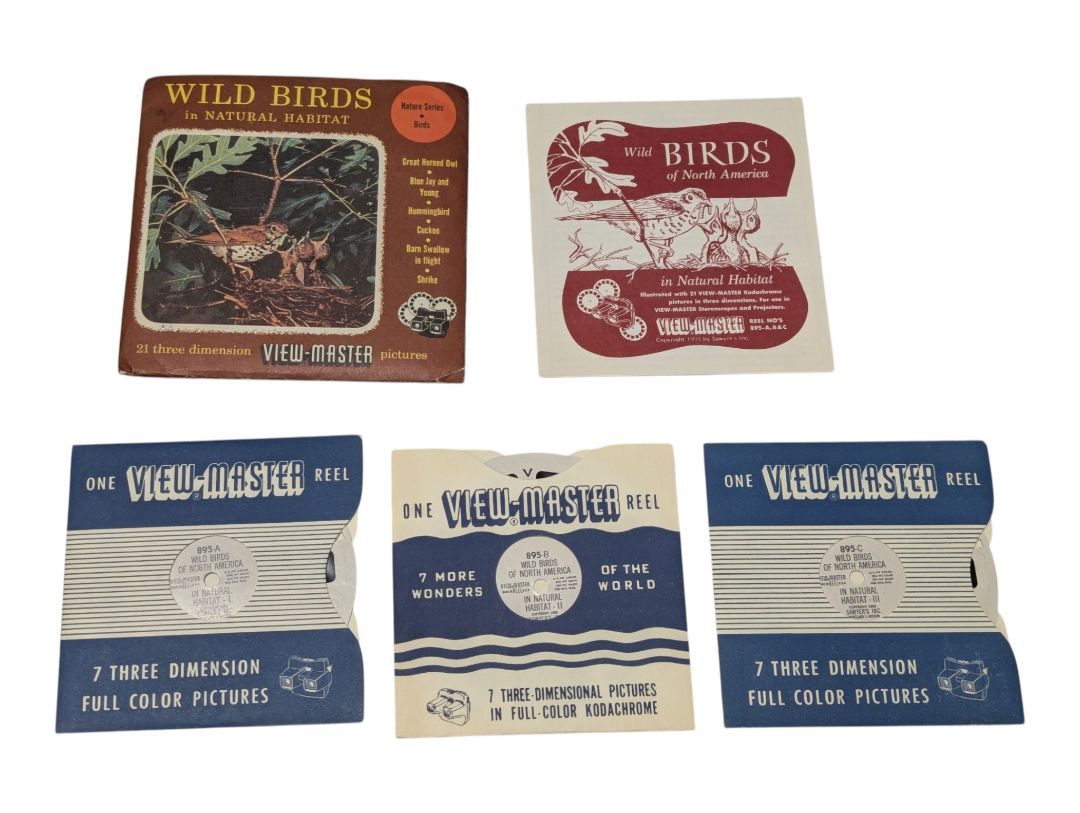 Vintage View-Master 3D Reels Collection – 41 Reels