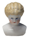 Antique Bisque Porcelain Doll Head & Shoulder Bust