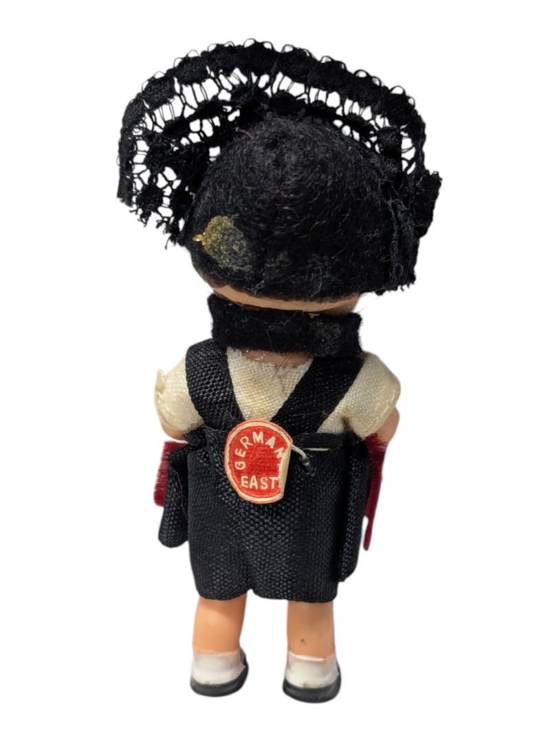 Vintage German East Souvenir Doll in Traditional Costume