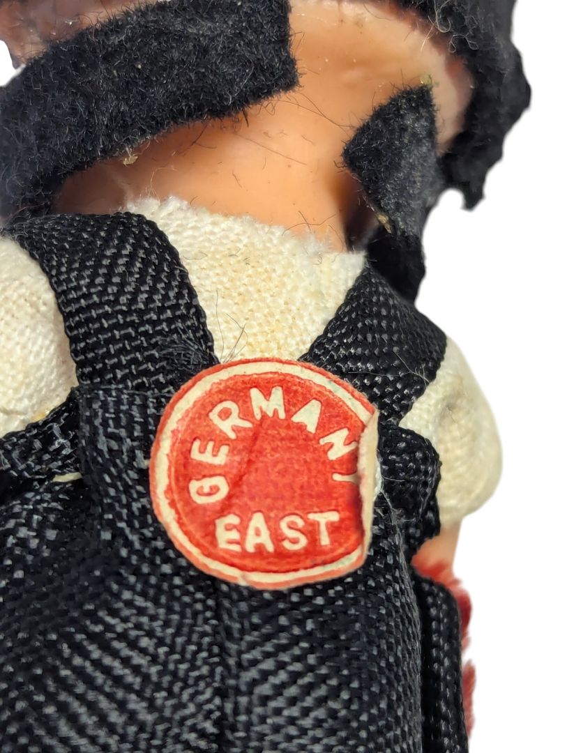 Vintage German East Souvenir Doll in Traditional Costume