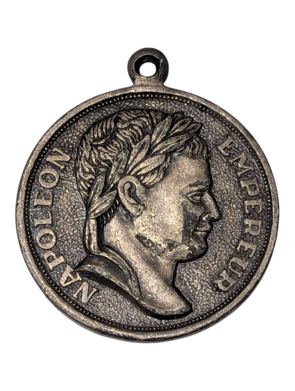 Vintage Napoleon Empereur Lion Medallion Pendant