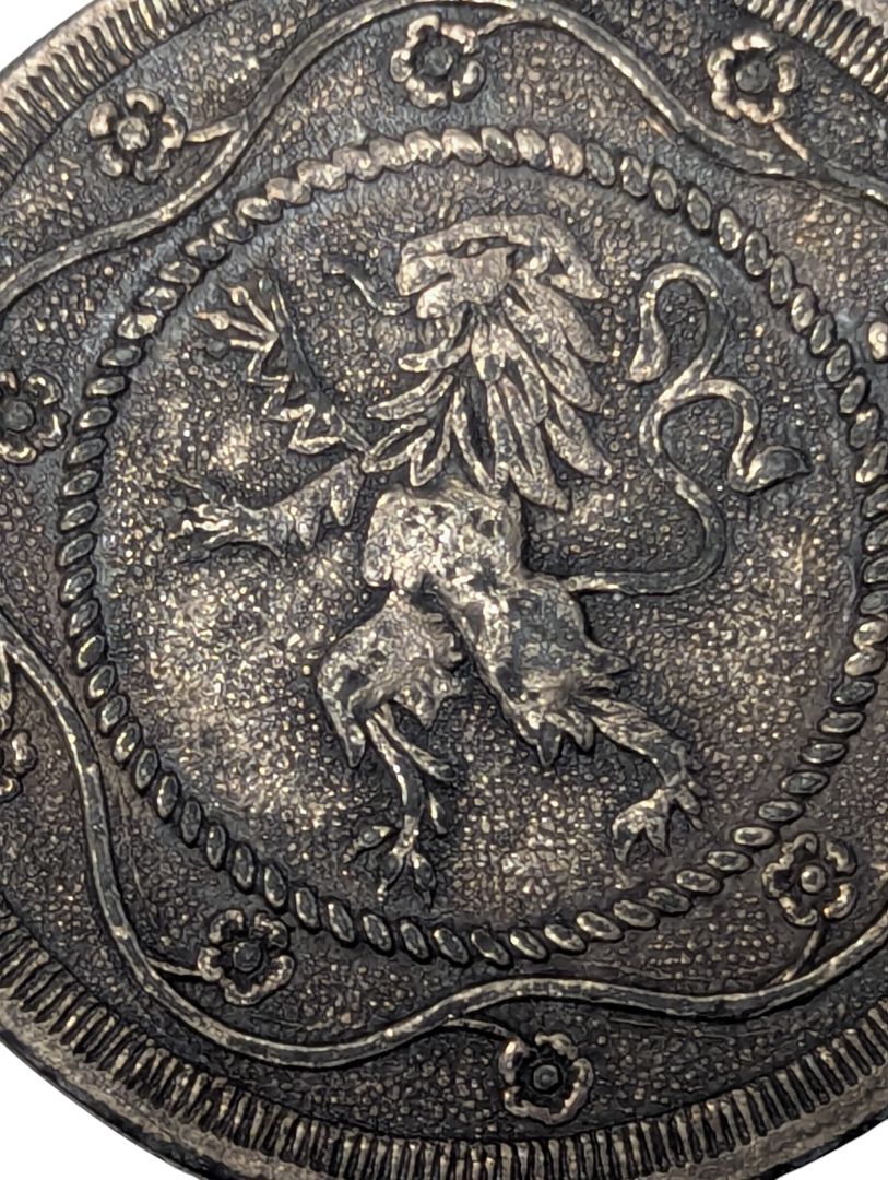 Vintage Napoleon Empereur Lion Medallion Pendant
