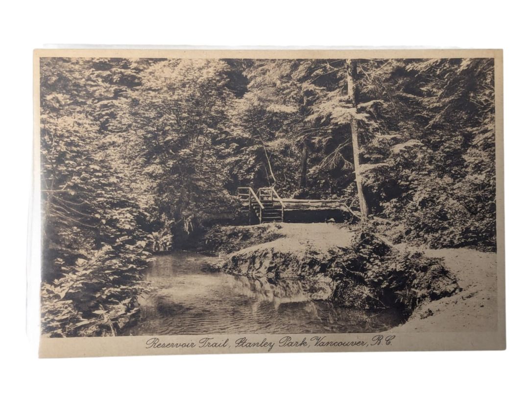 Lot of 2 Antique 1927 Leonard Frank Vancouver Postcards