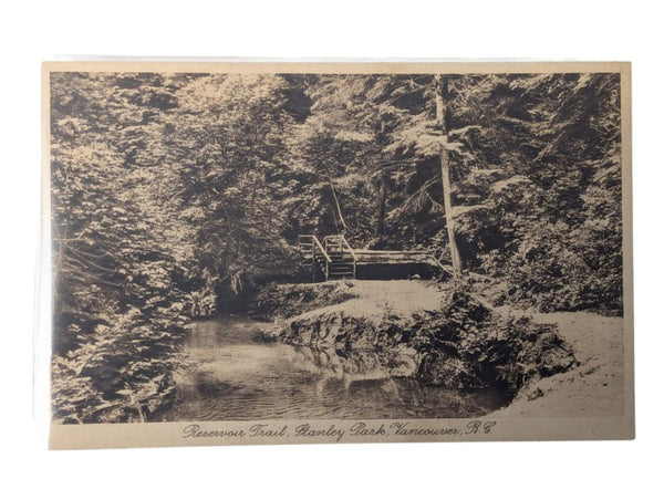 Lot of 2 Antique 1927 Leonard Frank Vancouver Postcards