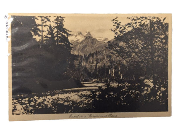 Lot of 2 Antique 1927 Capilano River & Lions Postcards – Leonard Frank