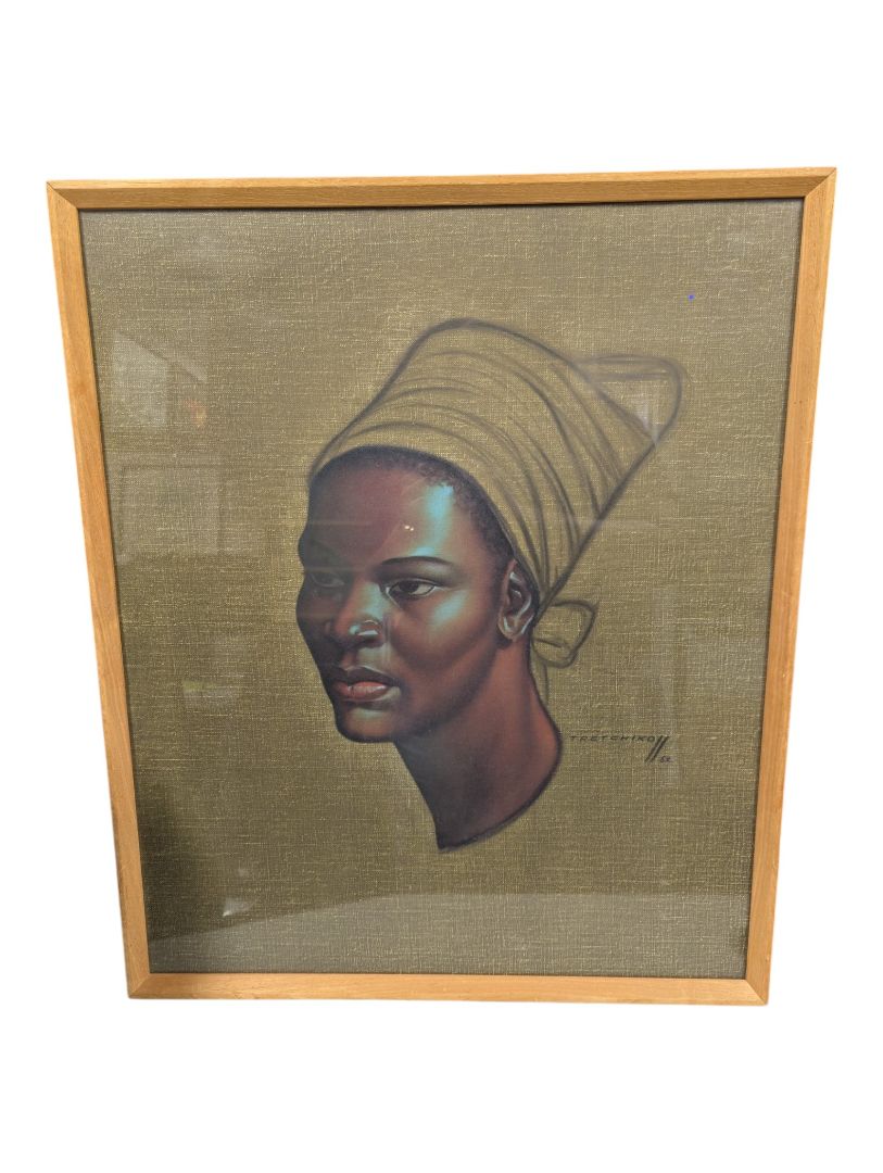 Tretchikoff “The Zulu Maiden” Framed Portrait Print