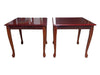 Pair of Traditional Wood End Tables